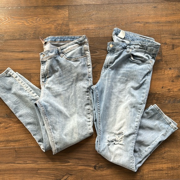 H&M size 24 jeans women’s plus - Picture 1 of 8